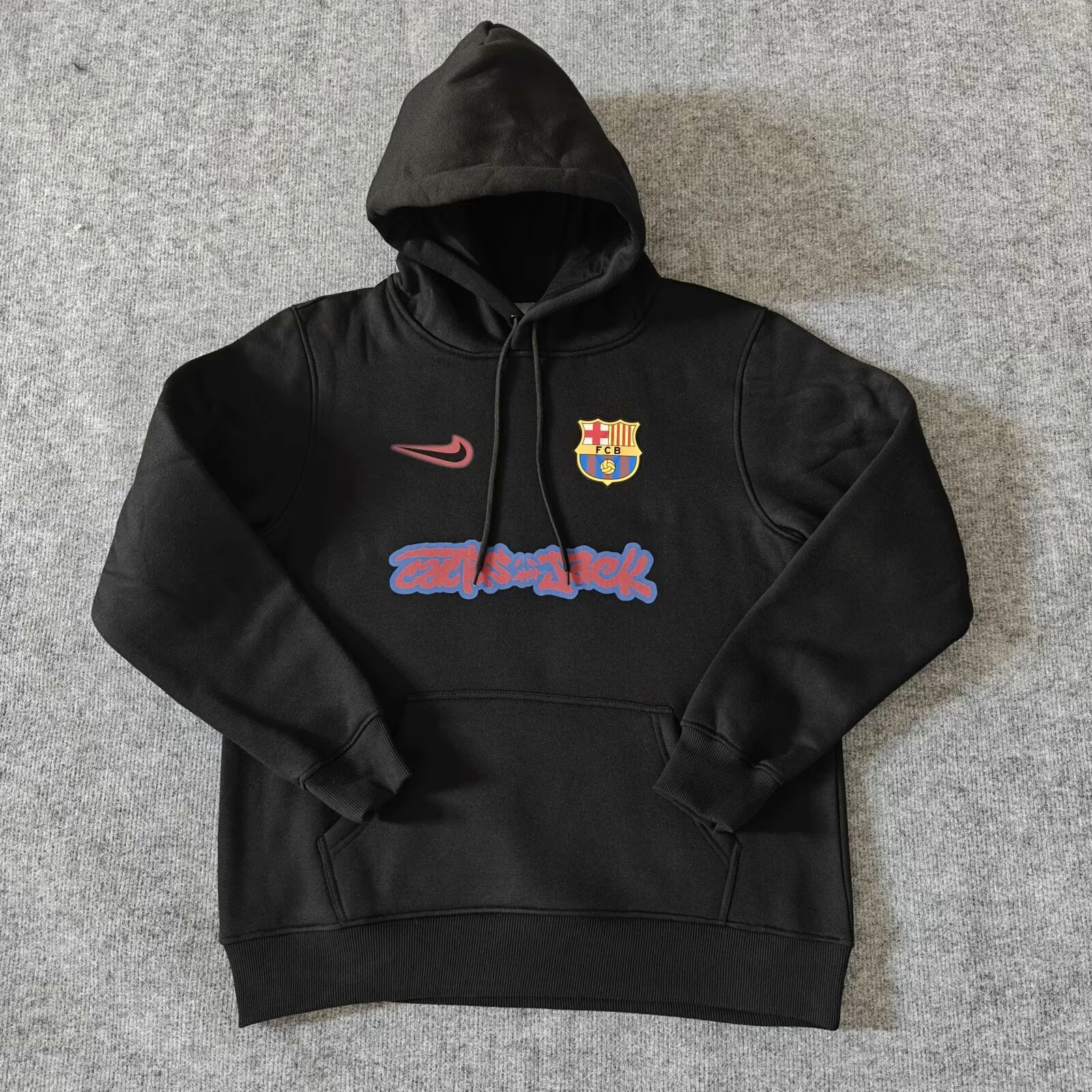 2024-25 Barcelona Travis Scott to feature on the Clásico jersey in conjunction with Spotify Casual Sweaters