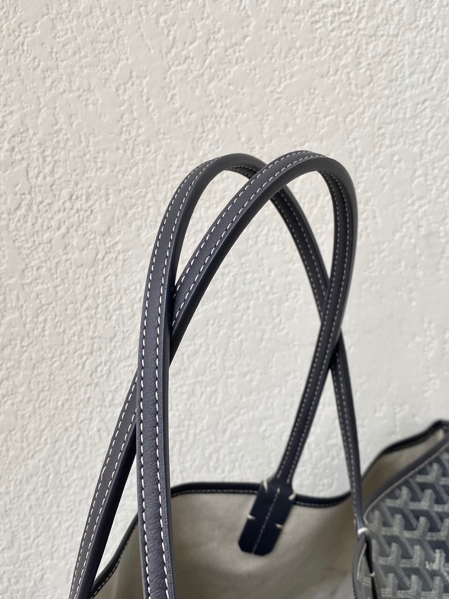 Goyard Saint Louis Gm 40Cm Grey Canvas