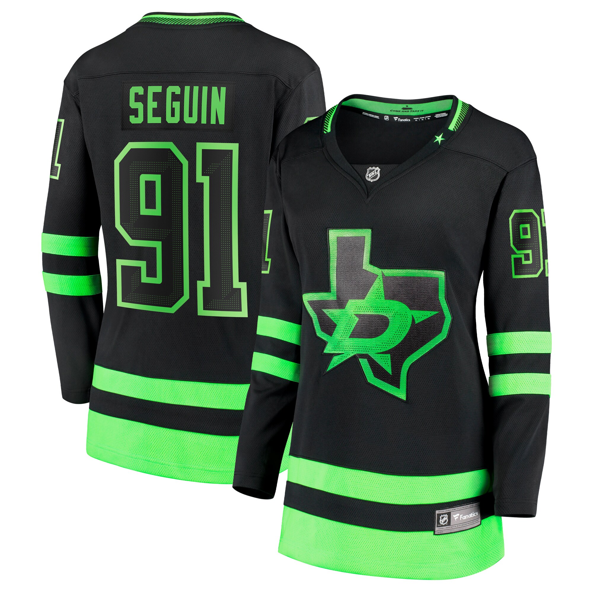 Tyler Seguin Dallas Stars Fanatics Women’s Alternate Premier Breakaway Player Jersey – Black