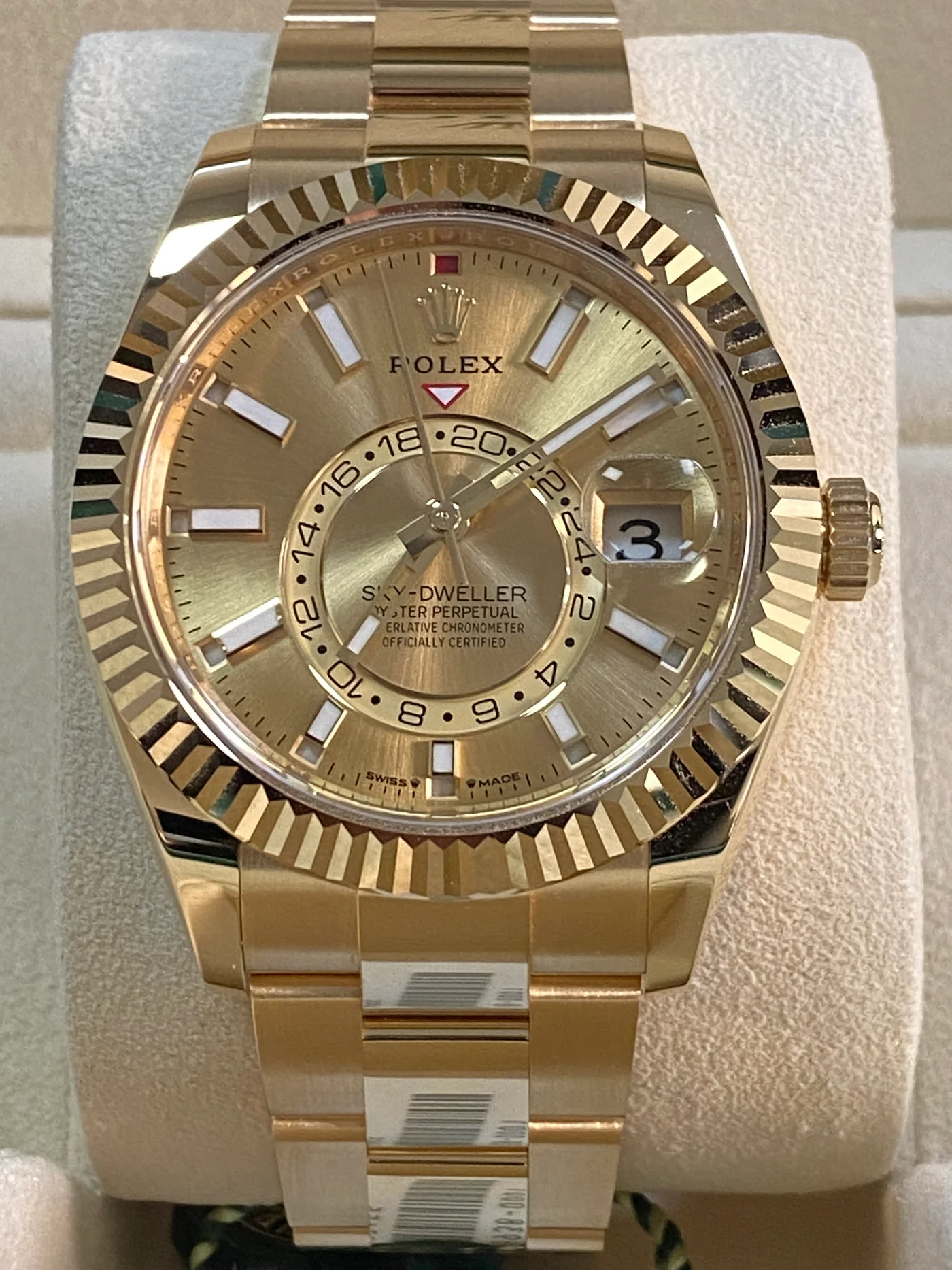 Rolex Sky-Dweller 42 mm Champagne Dial 336938