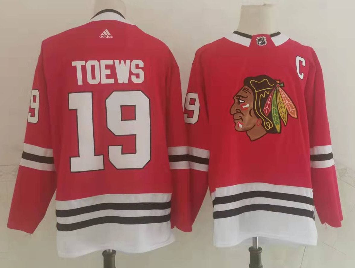 NHL Chicago Blackhawks TOEWS # 19 Jersey