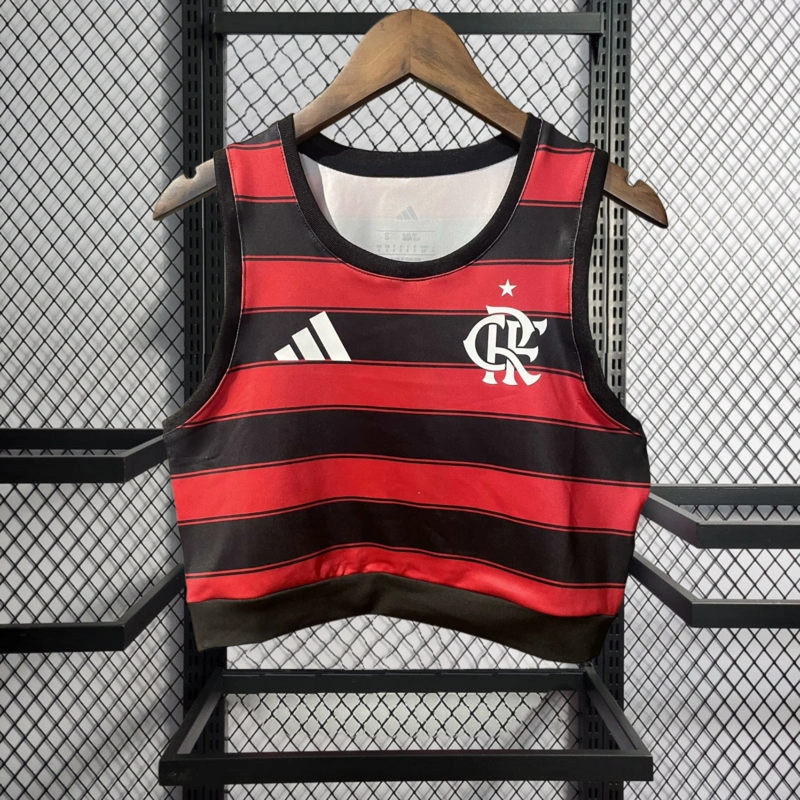 2025-26 Women's Flamengo Football Yoga Vest Football jersey