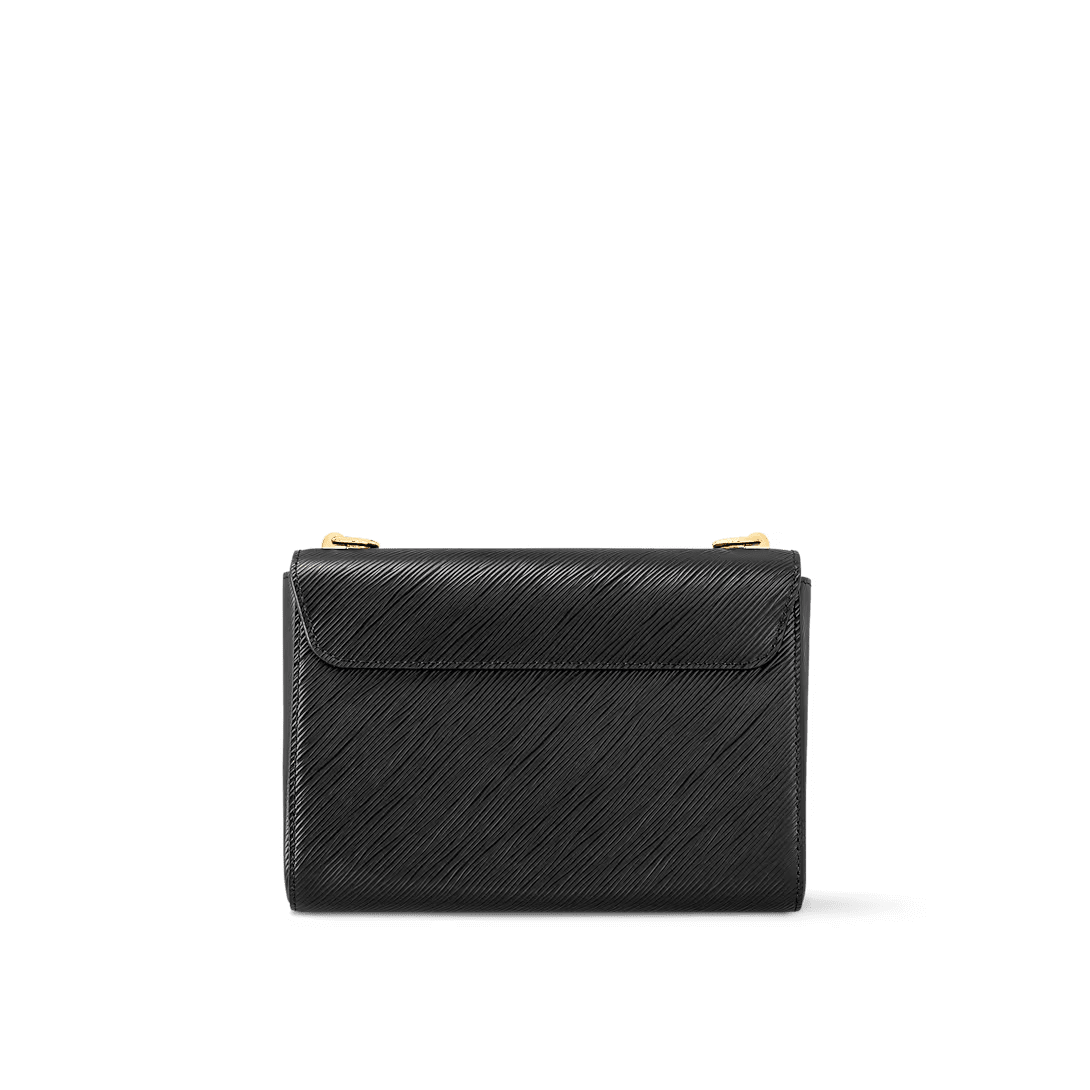 Louis Vuitton Twist Mm Bags Epi Leather Lock Chain Black 23Cm M21772