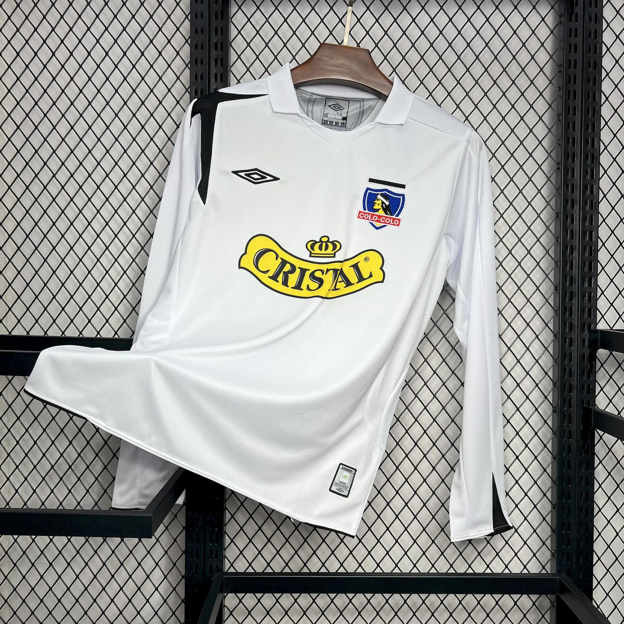 Retro 2006 Colo Colo home long sleeve Football jersey retro