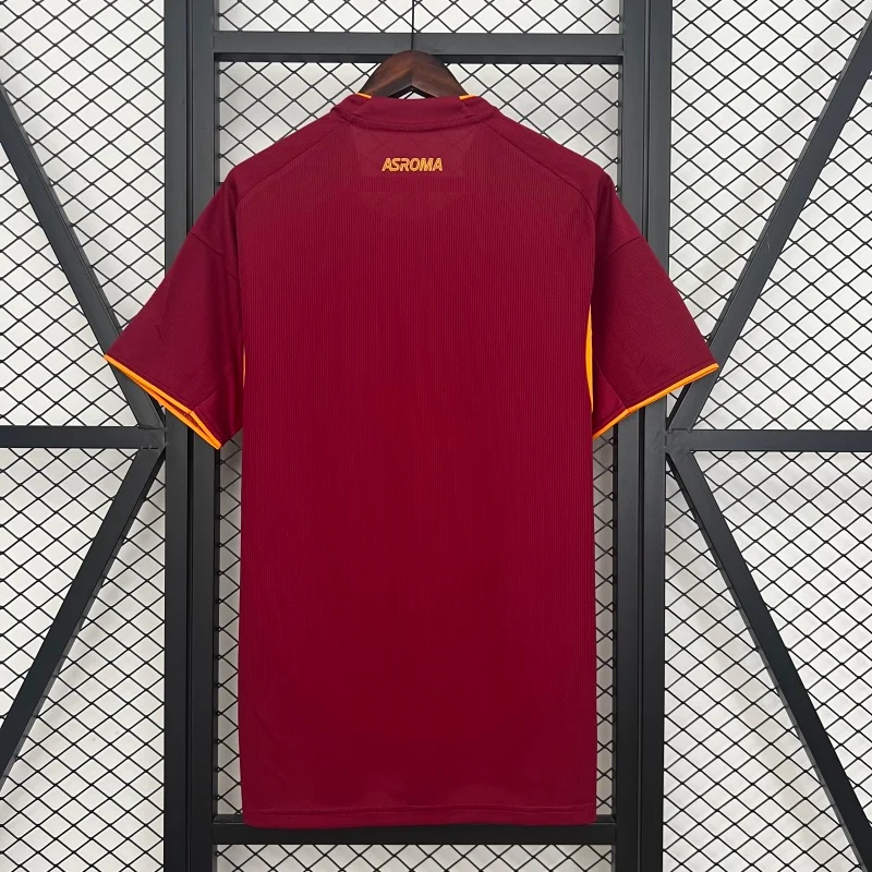 2025/2026 Serie A AS Roma Team Home Football Jersey