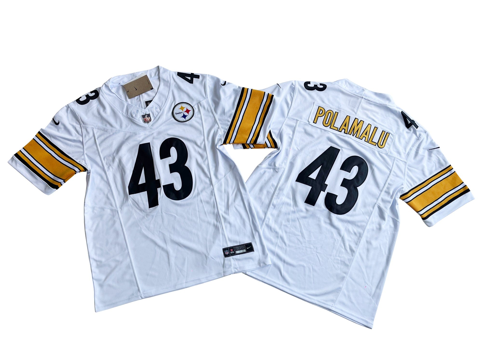 Pittsburgh Steelers 43# Troy Polamalu Nike Vapor F.U.S.E. Limited Jersey