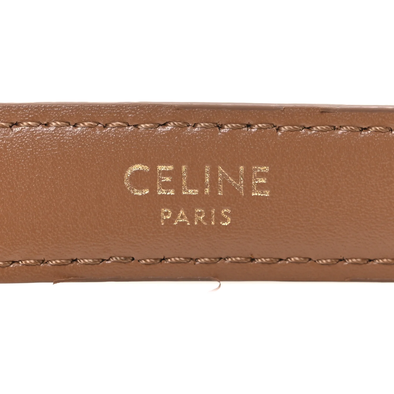 Box Calfskin Small 18mm Triomphe Belt 80 32 Brown