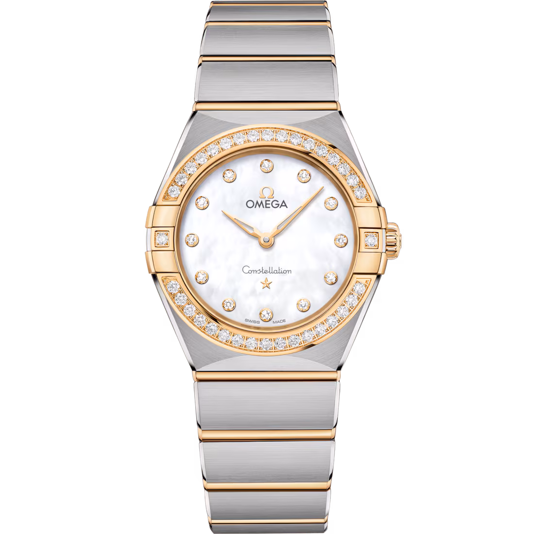 Omega Constellation Ladies' Selection 28mm steel ‑ yellow gold on steel ‑ yellow gold 131.25.28.60.55.002