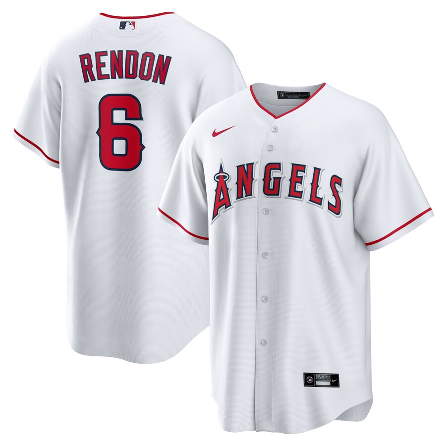 Anthony Rendon Los Angeles Angels Home Player Name Jersey White