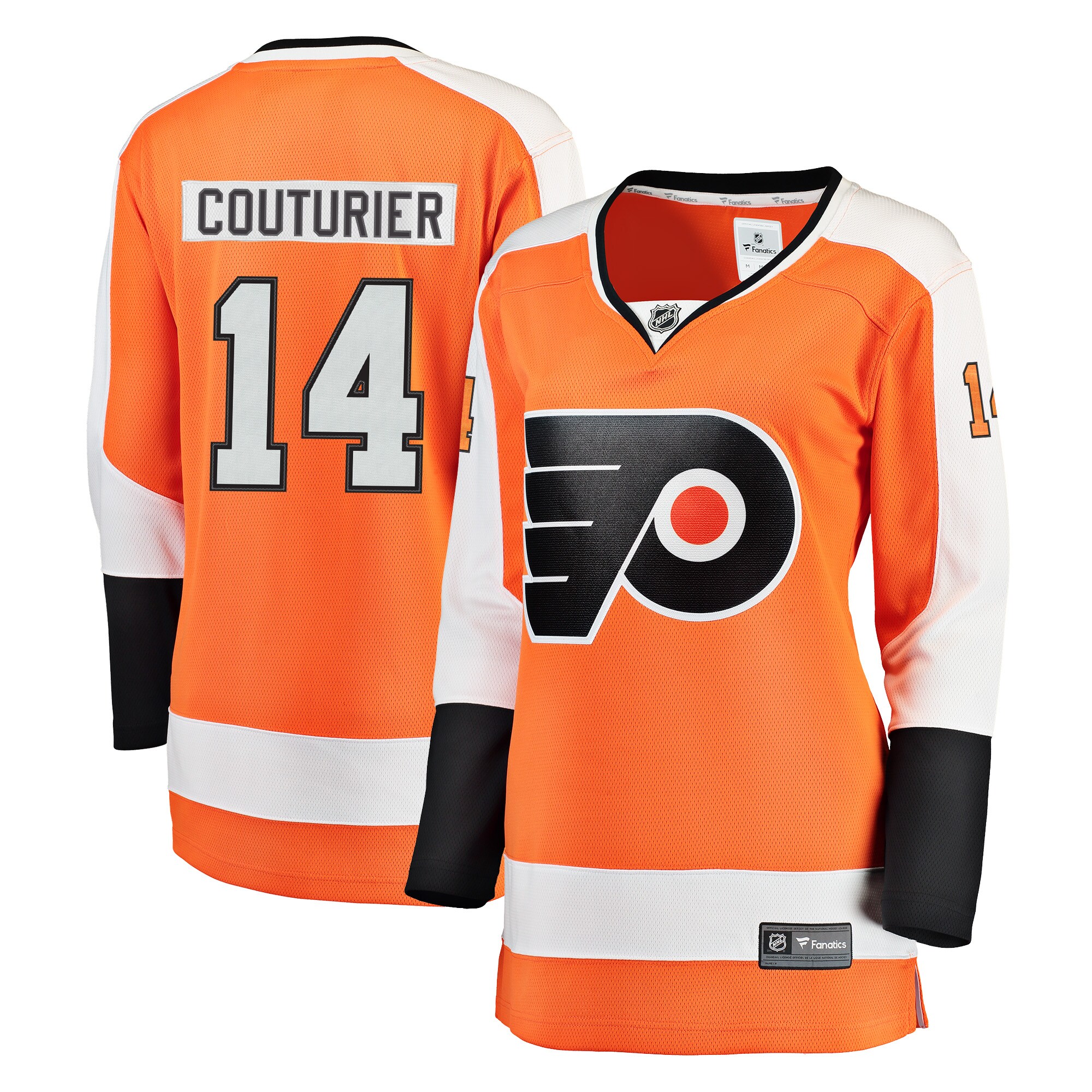 Sean Couturier Philadelphia Flyers Fanatics Women’s Breakaway Player Jersey – Orange