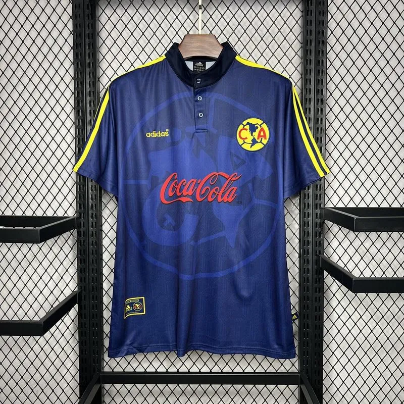 Retro 1998-99 Club America Away Football jersey retro