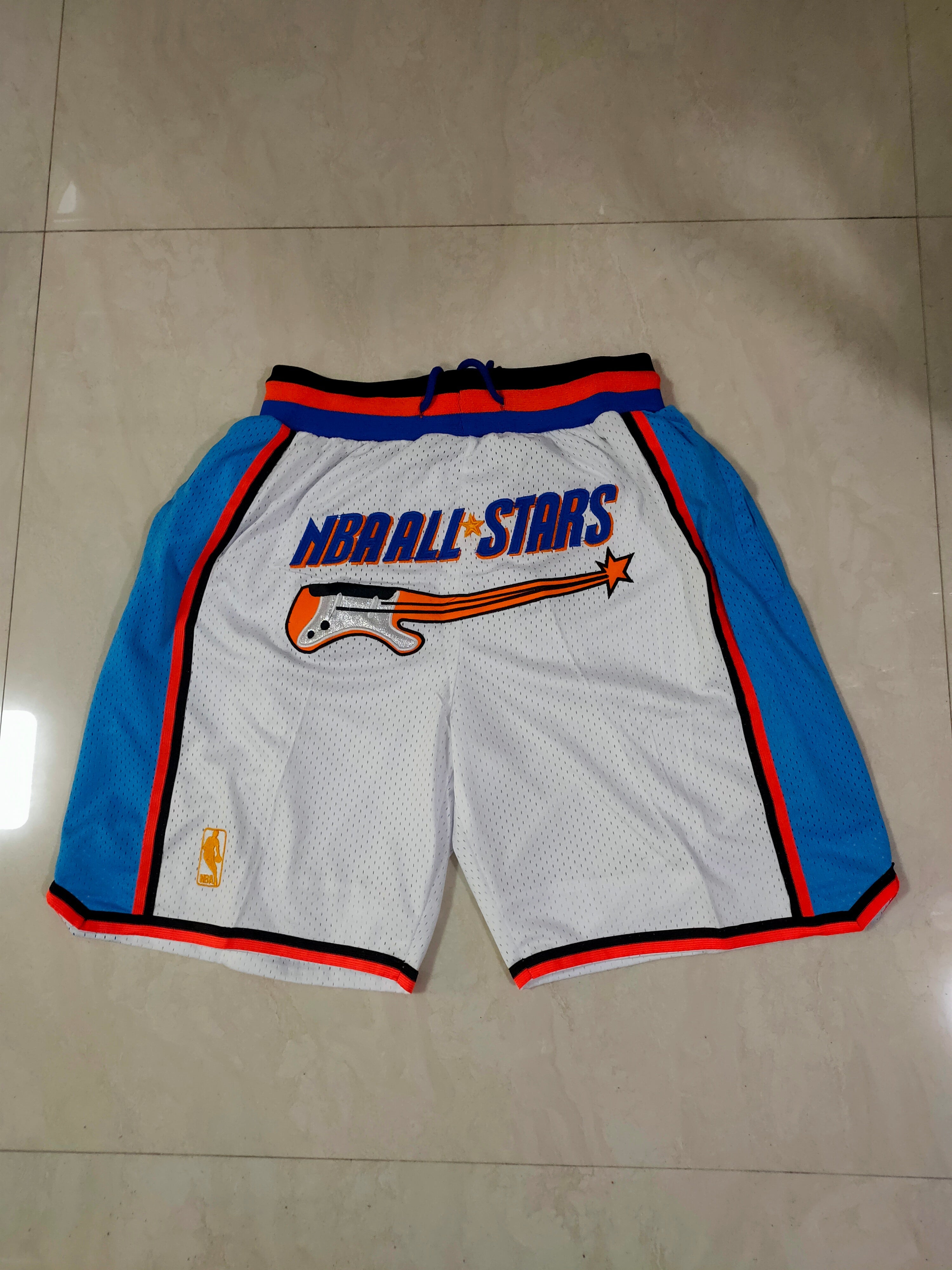 All-Star White Juston Retro Shorts