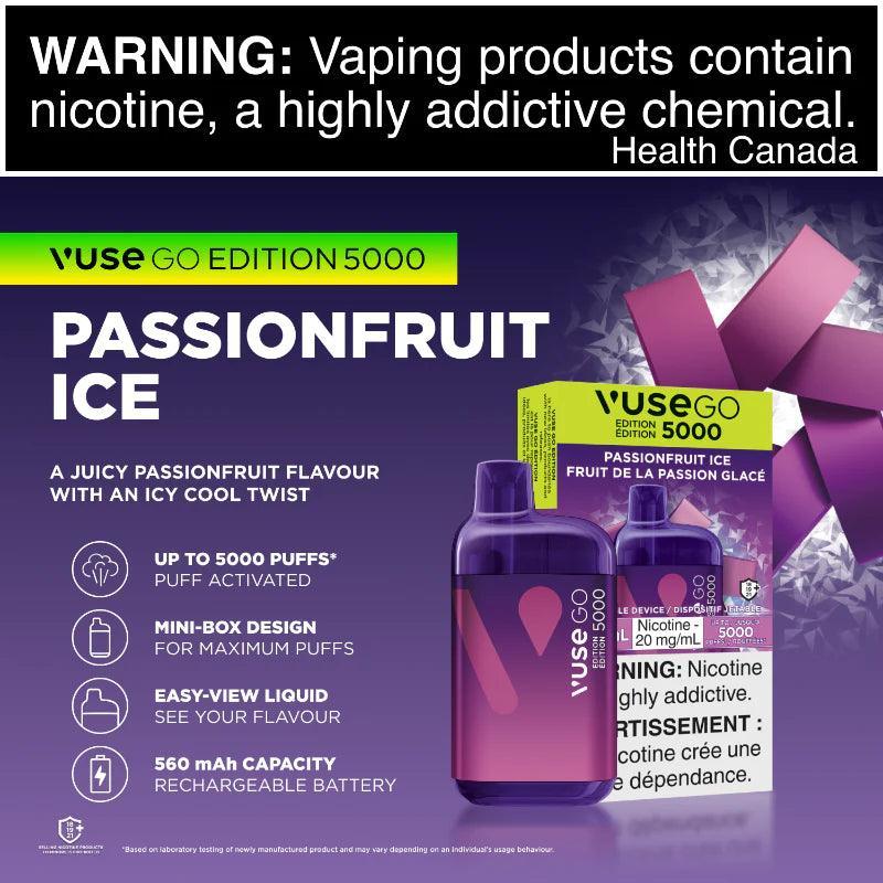 Vuse GO 5000 - Passionfruit Ice