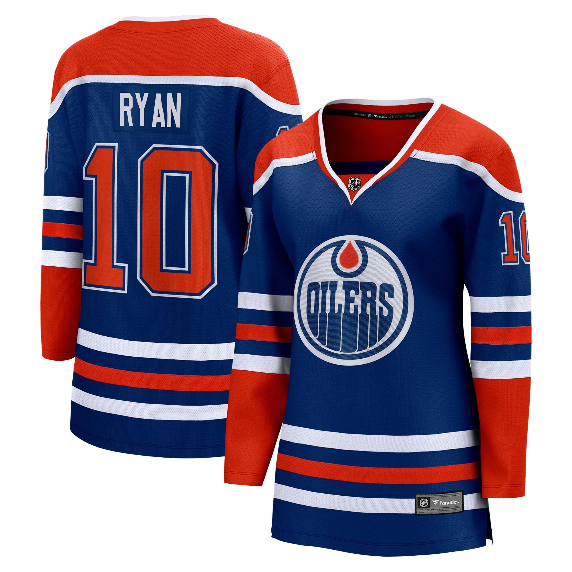 Derek Ryan Edmonton Oilers Fanatics Women’s Home Breakaway Player Jersey – Royal