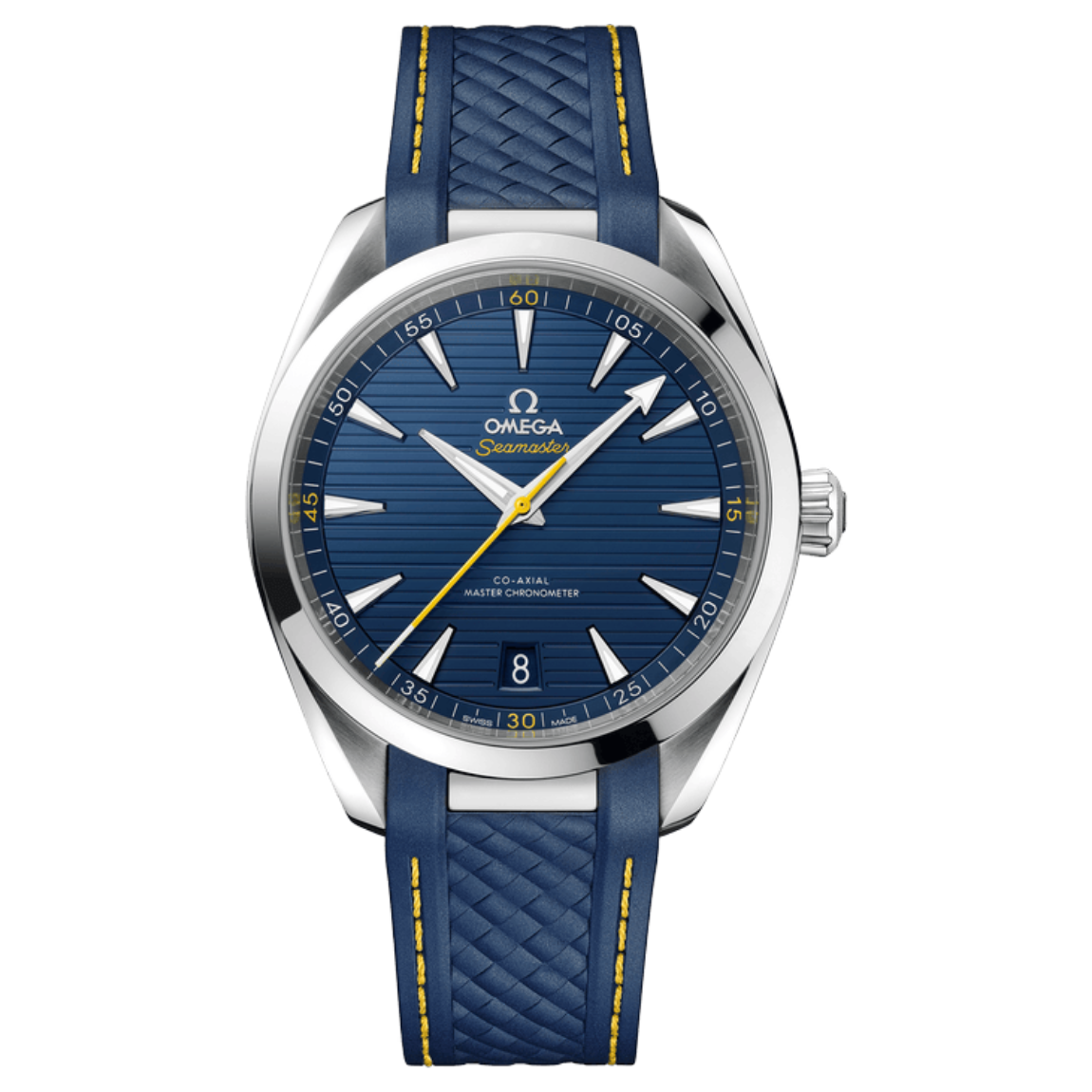 OMEGA Seamaster Aqua Terra 150m Watch, 41mm, Stainless Steel Case with Rubber Strap