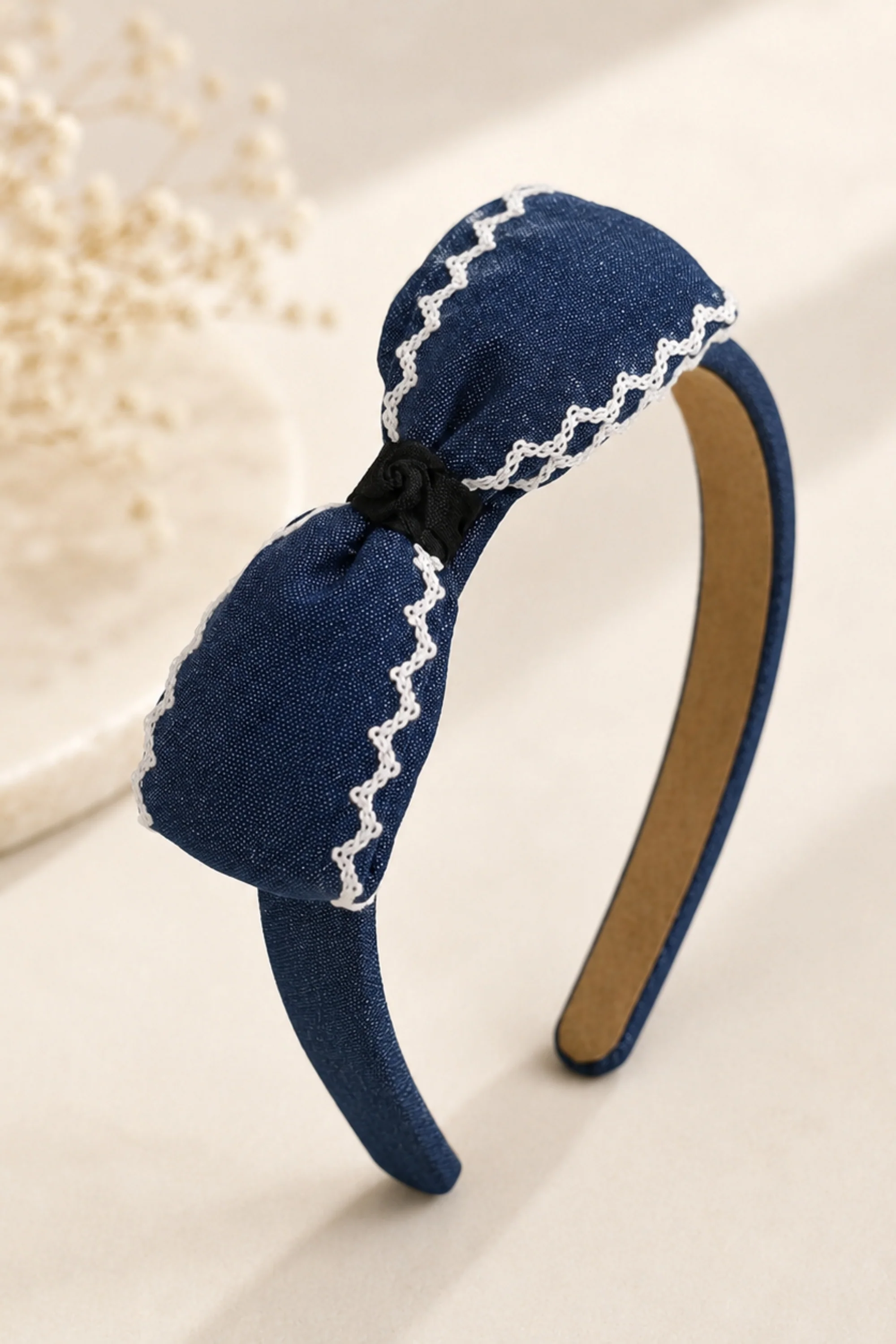 Belle Lace Bow Hairband