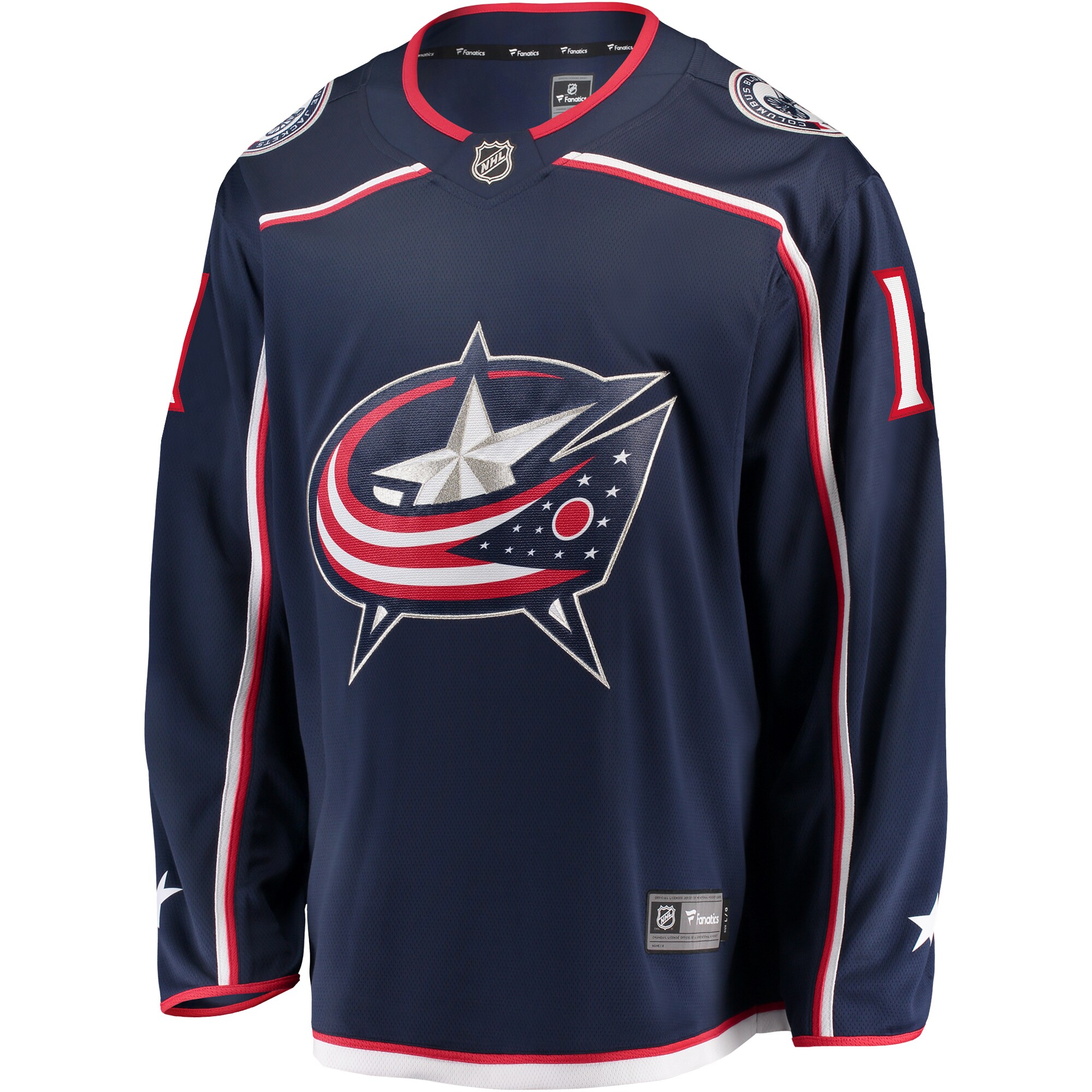 Adam Fantilli Columbus Blue Jackets Fanatics Home Breakaway Player Jersey – Navy