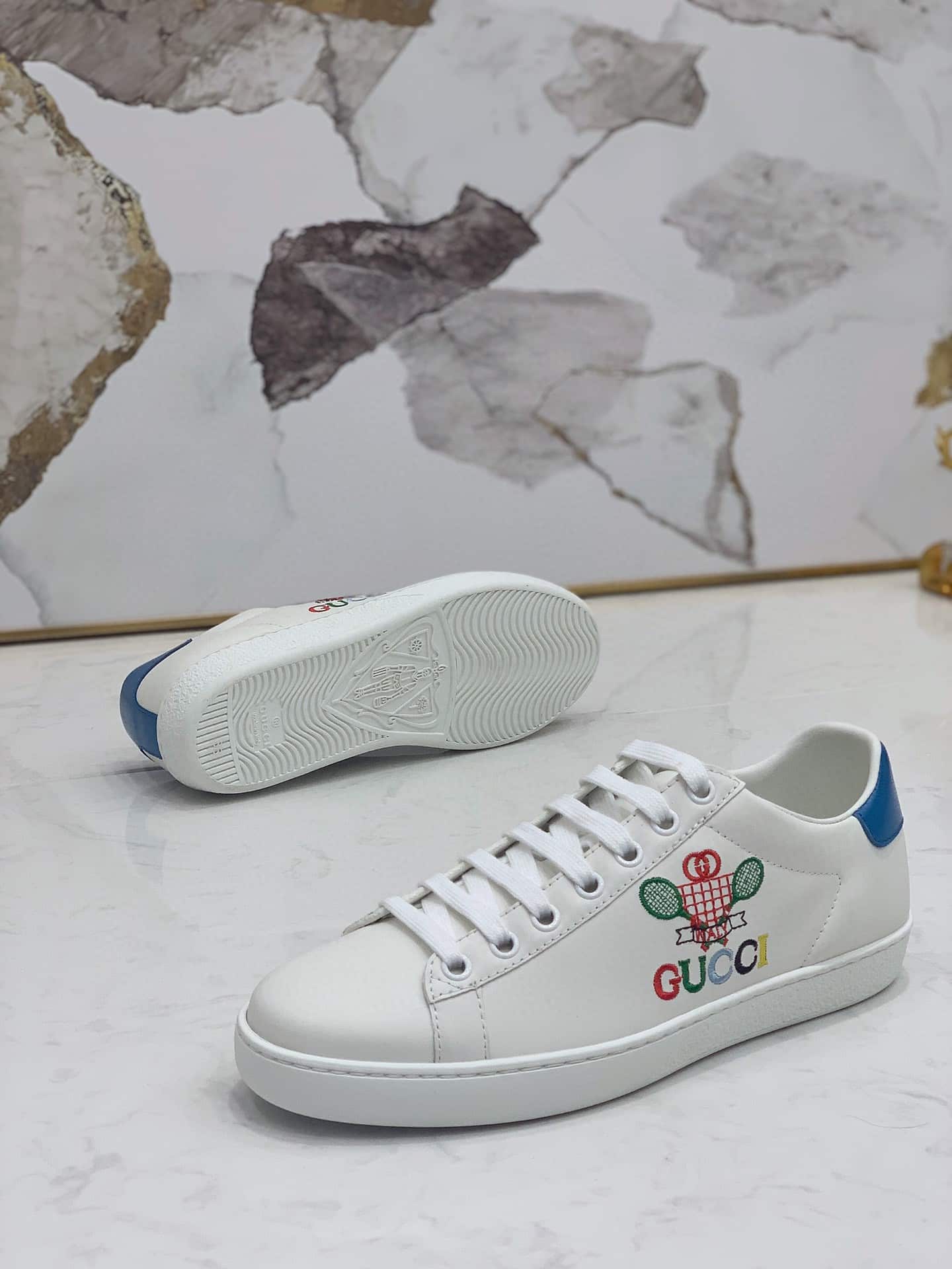 Gucci Ace Tennis ‘White’ 602684 Ayo70 9096