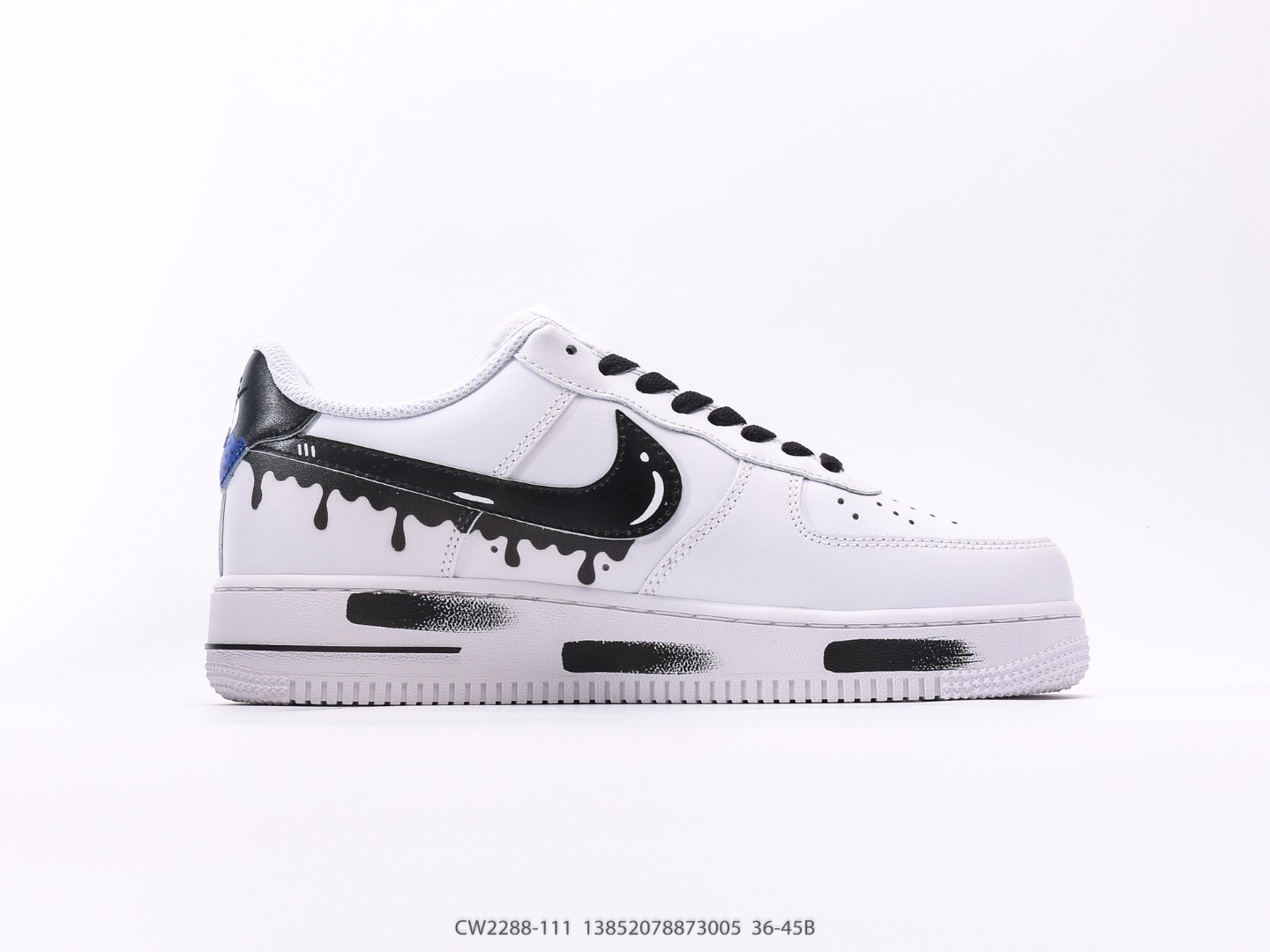 Nike Air Force 1 Low KAWS Drip White Custom