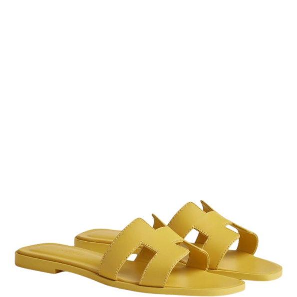 HERMES ORAN SANDAL YELLOW