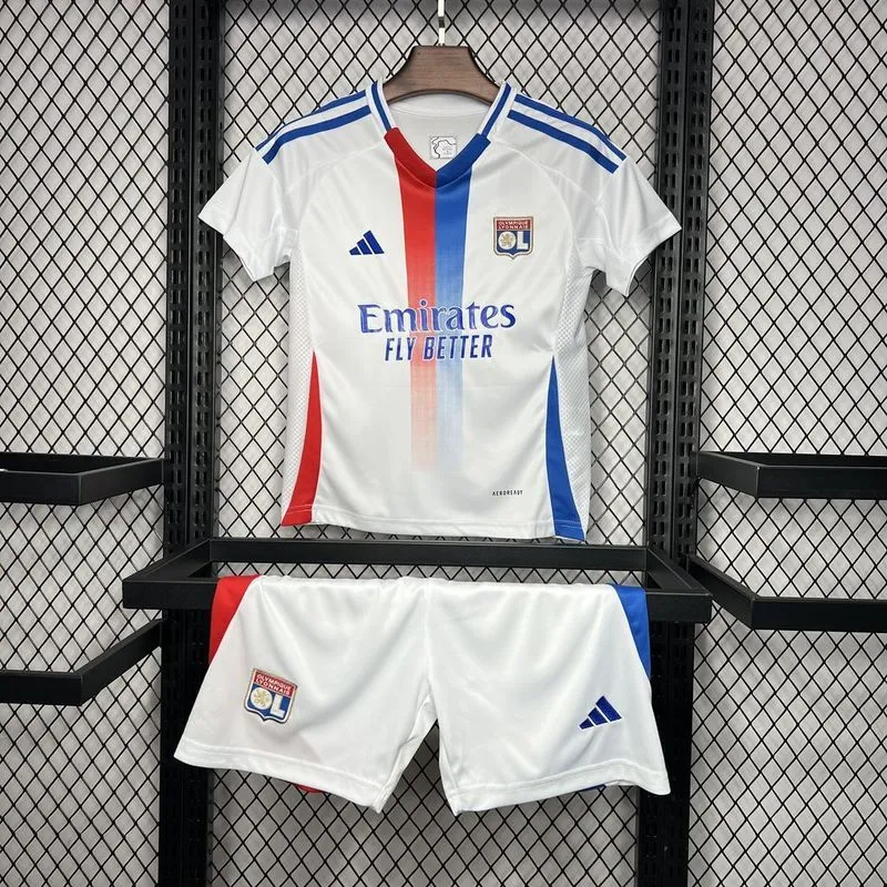 2024-25 Lyon Home KIDS Football jersey