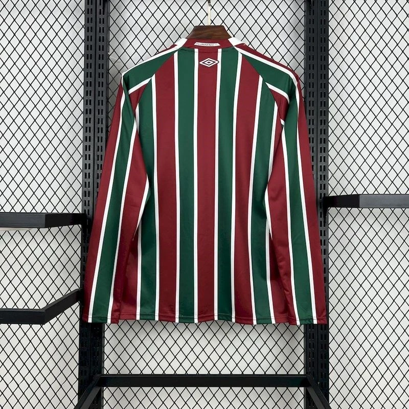2025-26 Long Sleev Fluminense Home Football jersey