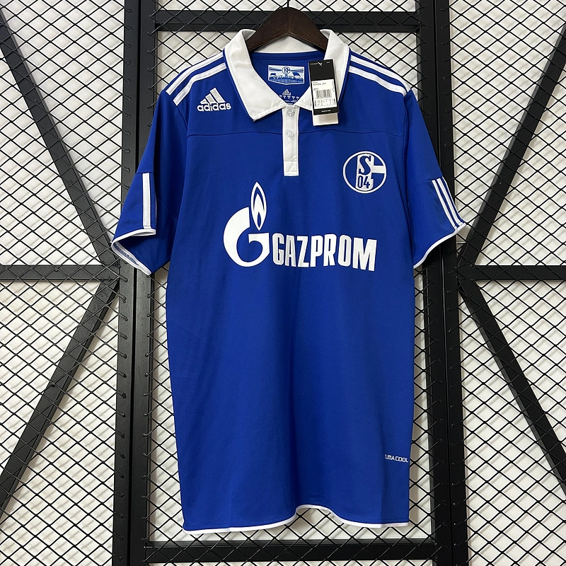 Retro 2010-11 Schalke 04 Home Football jersey retro