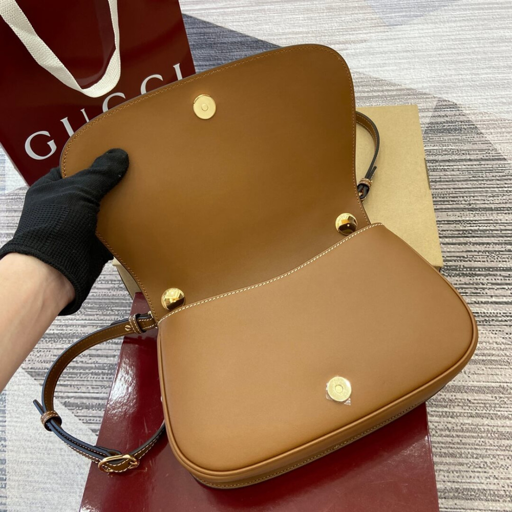 Gucci Blondie Small Top Handle Bag cotton linen canvas