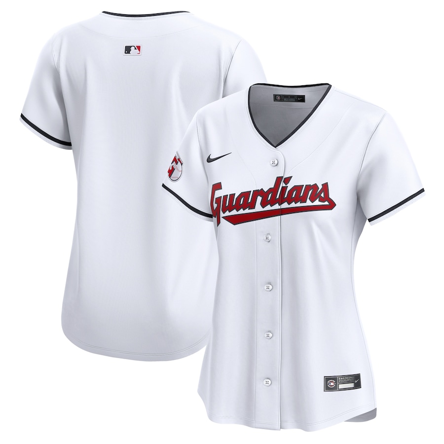 Cleveland Guardians Women's Home Limited Jersey White