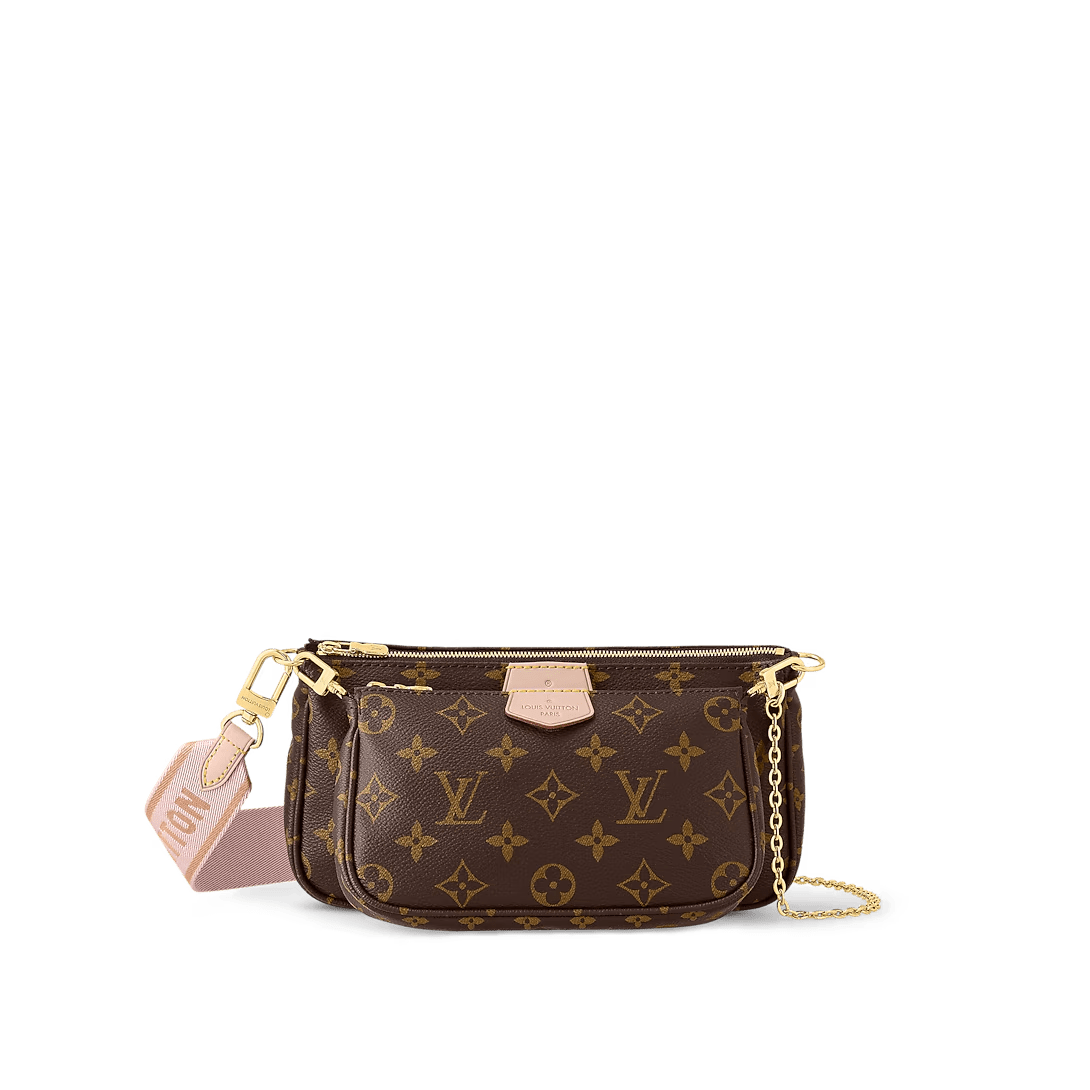 Louis Vuitton Multi Pochette Accessoires Pink 24Cm M44840
