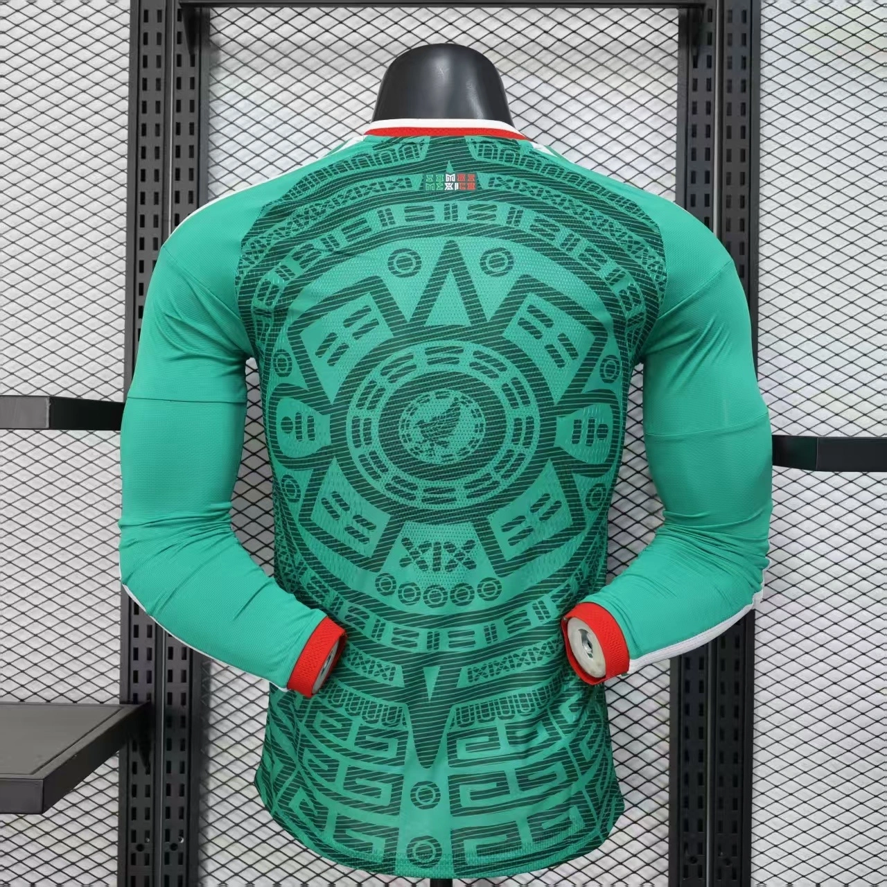Player 2025-26 Mexico home Long sleeves Football jersey