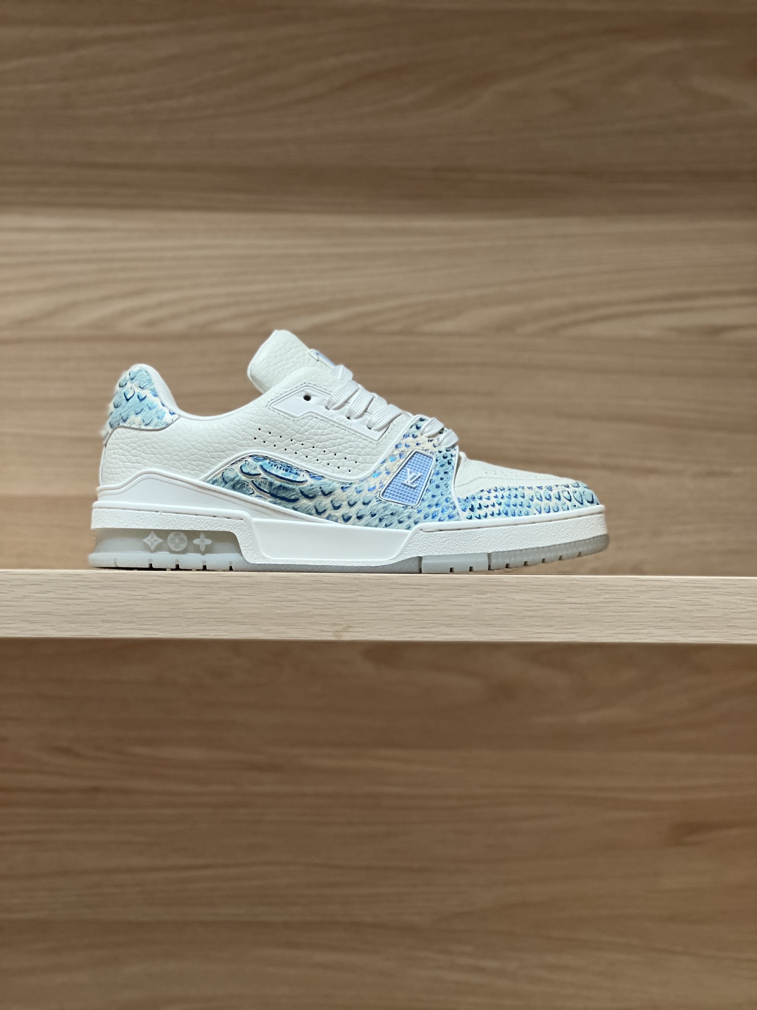 Louis Vuitton Trainer Sneaker Peacock Blue 25FW Fall/Winter New Color