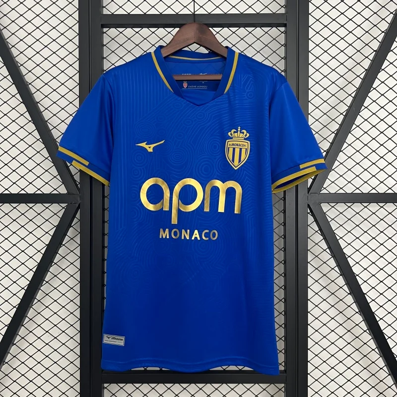 2025/2026 Ligue 1 Monaco Team Away Football Jersey