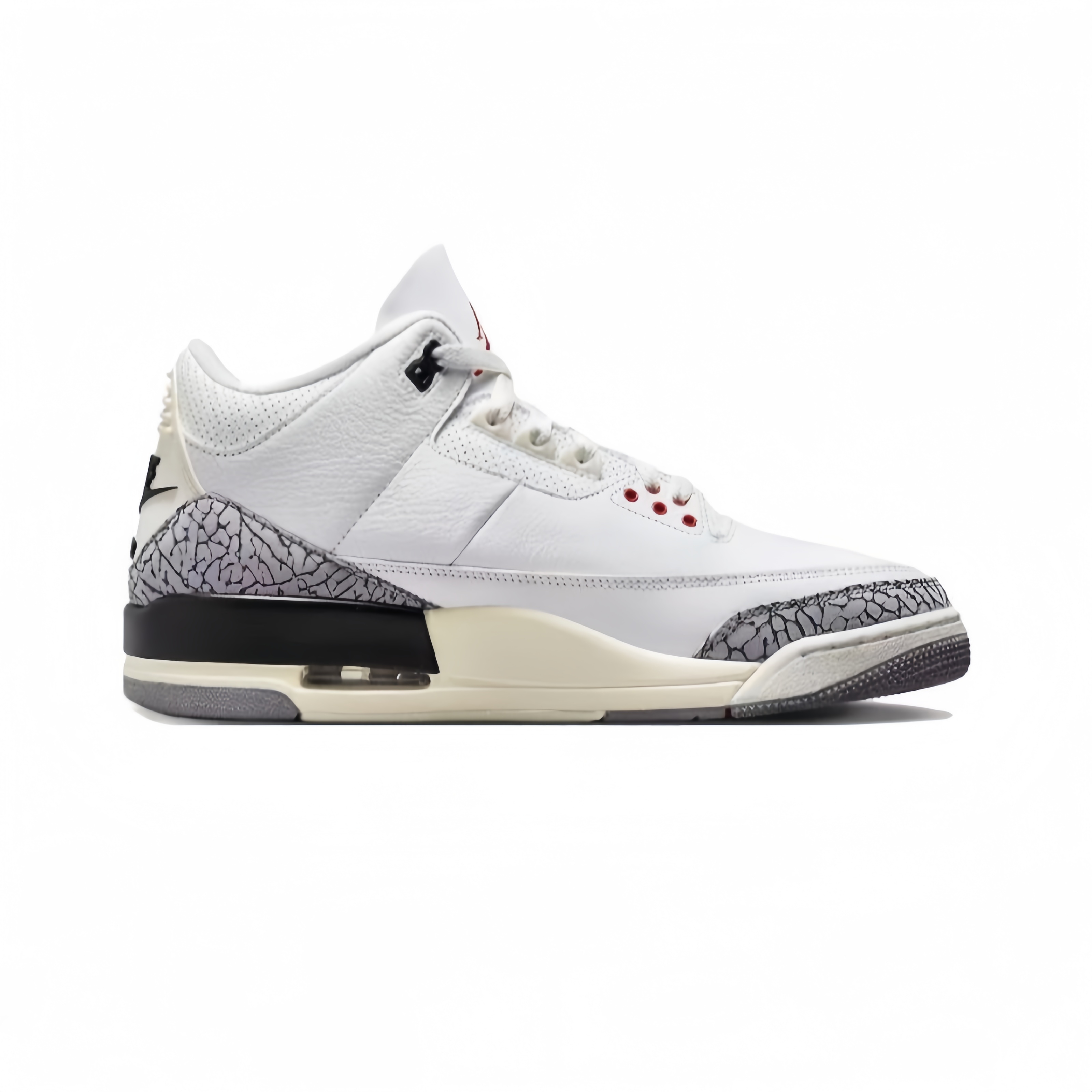 NIKE Air Jordan 3 White Cement Reimagined for Men and Women EU36-47