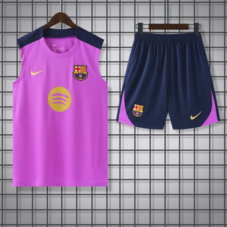 2025-26 Barcelona Sleeveless Vest Training Wear