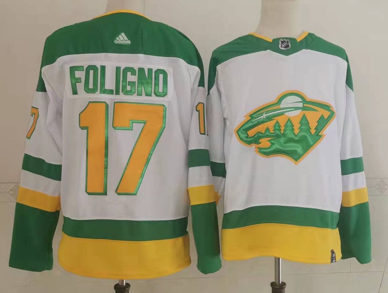 NHL Minnesota Wild  FOLIGNO # 17 Jersey