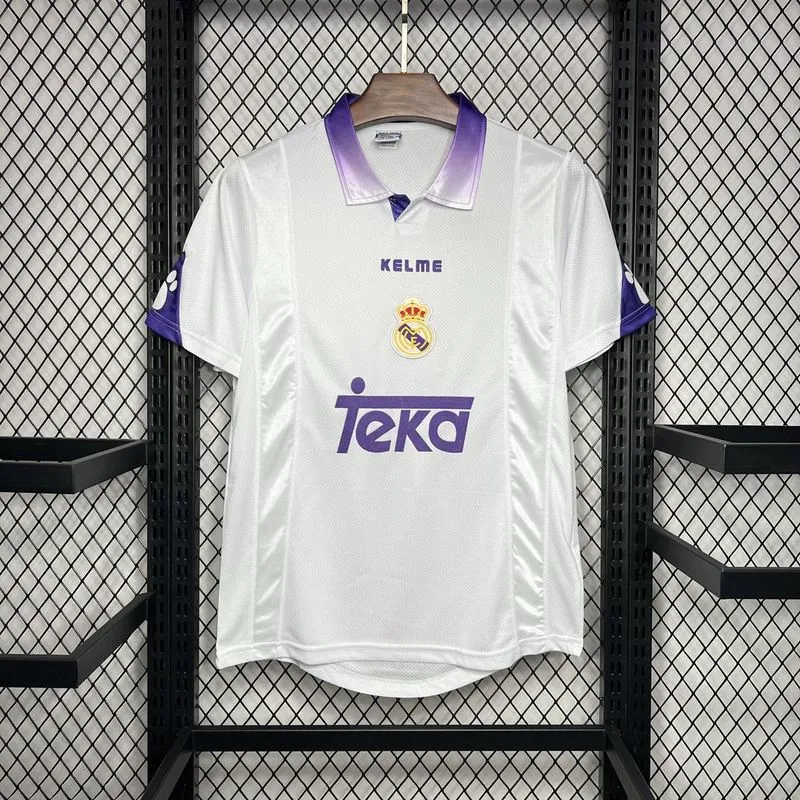 Retro 1997-98 Real Madrid home Football jersey retro