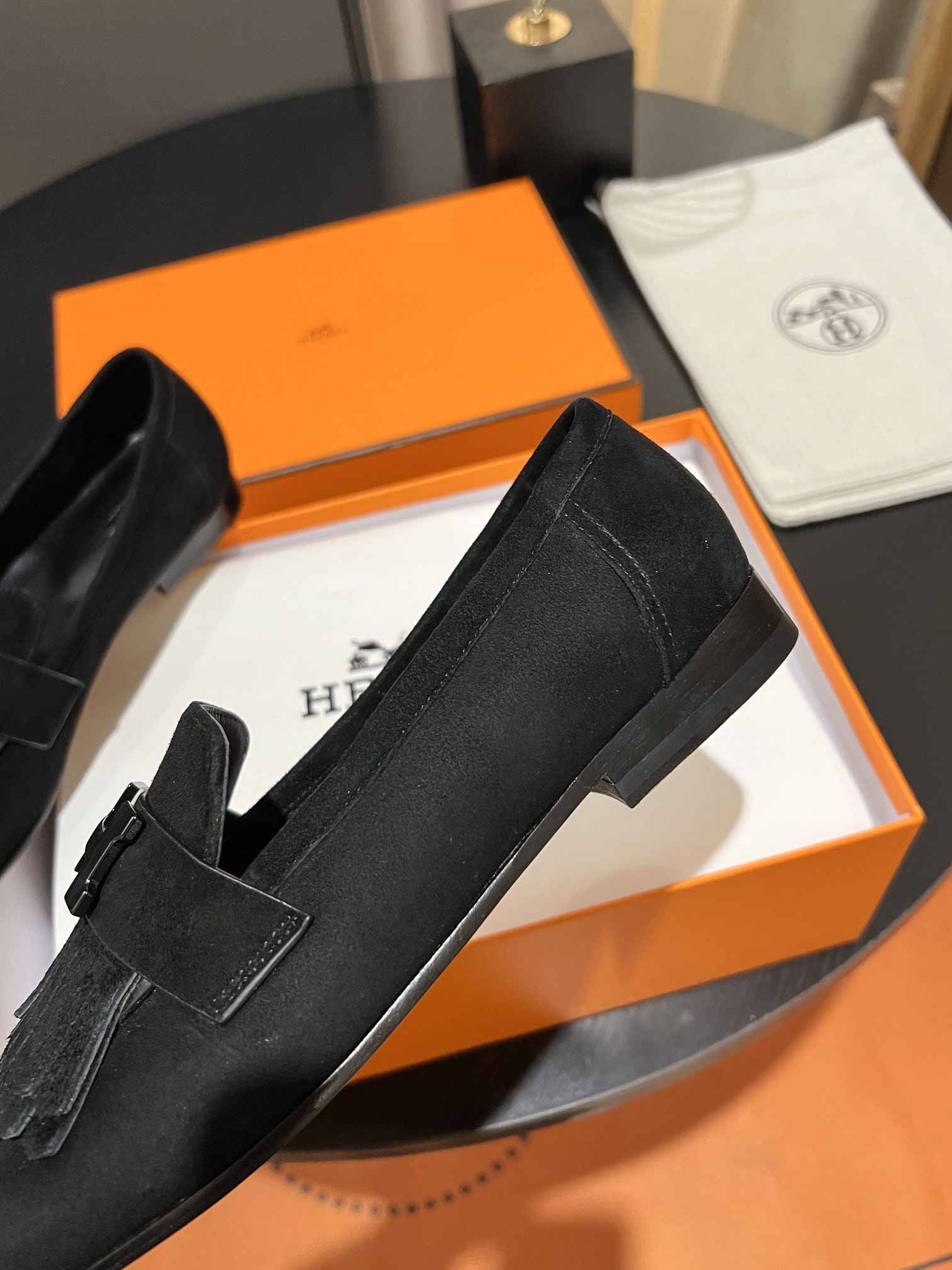 Hermes Royal Loafer Black