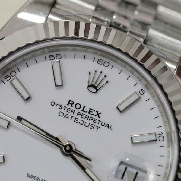 [Superclone] Rolex Datejust 41mm White Dial Jubilee 126334