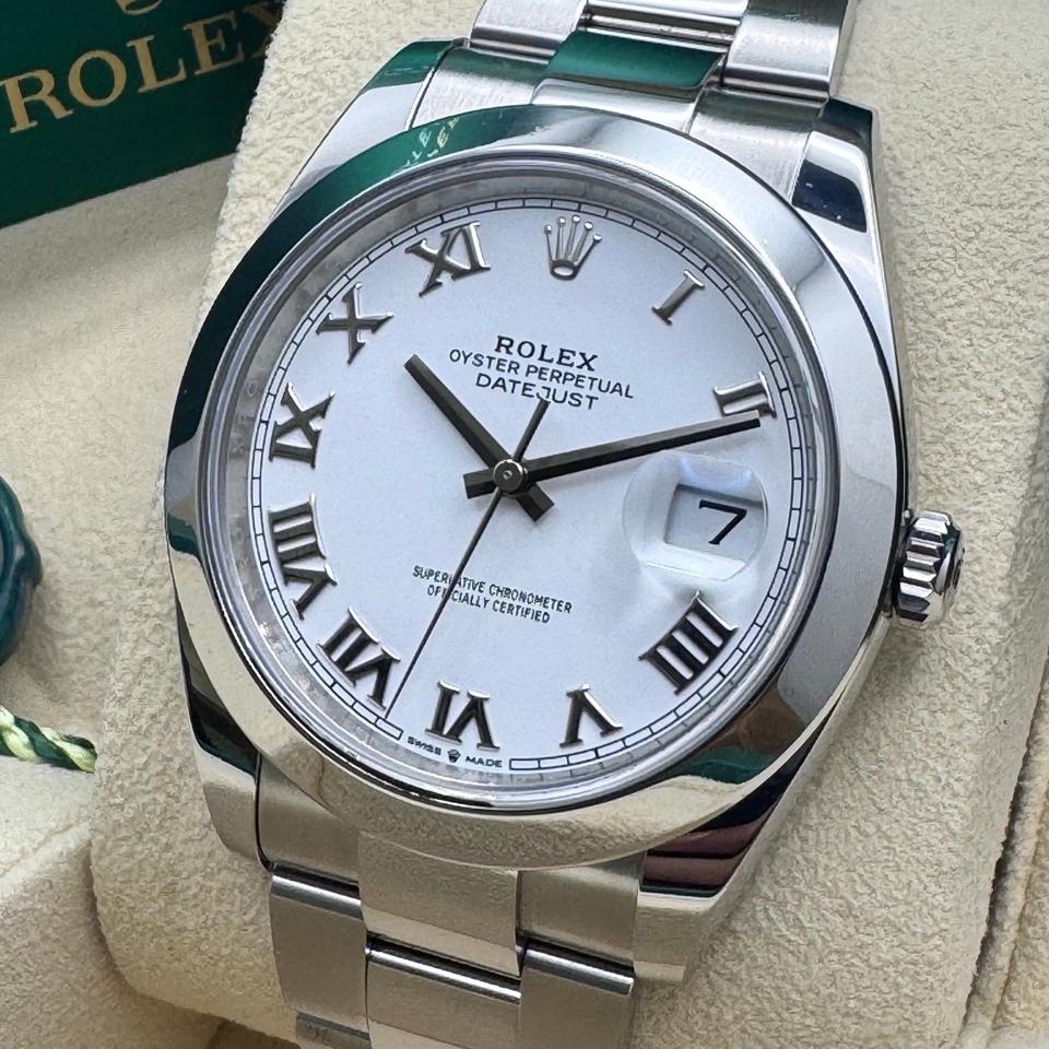 [Superclone] Rolex Datejust 41mm White Dial Oyster 126300
