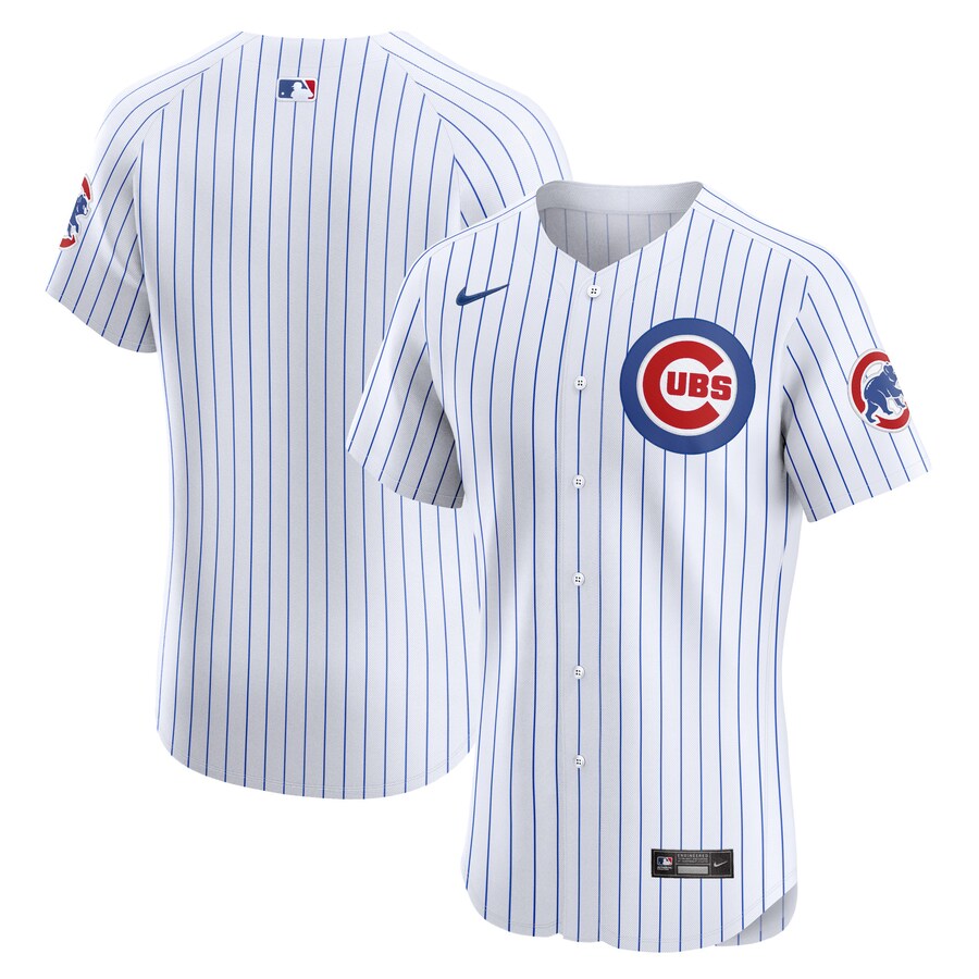Chicago Cubs Home Elite Jersey White