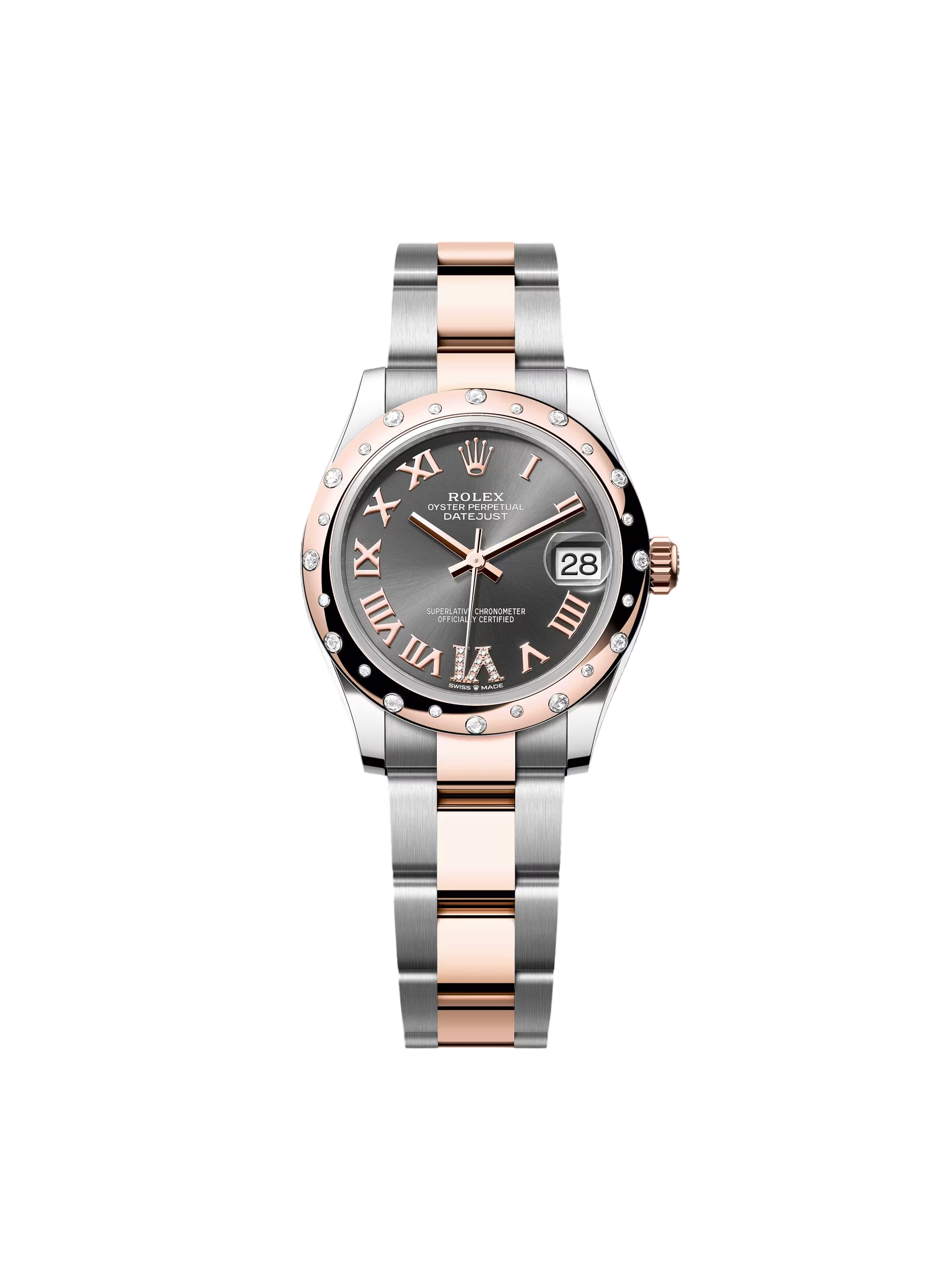 Rolex Datejust m278341-0029/0030 Slate Dial 31mm Dial Oyster Bracelet