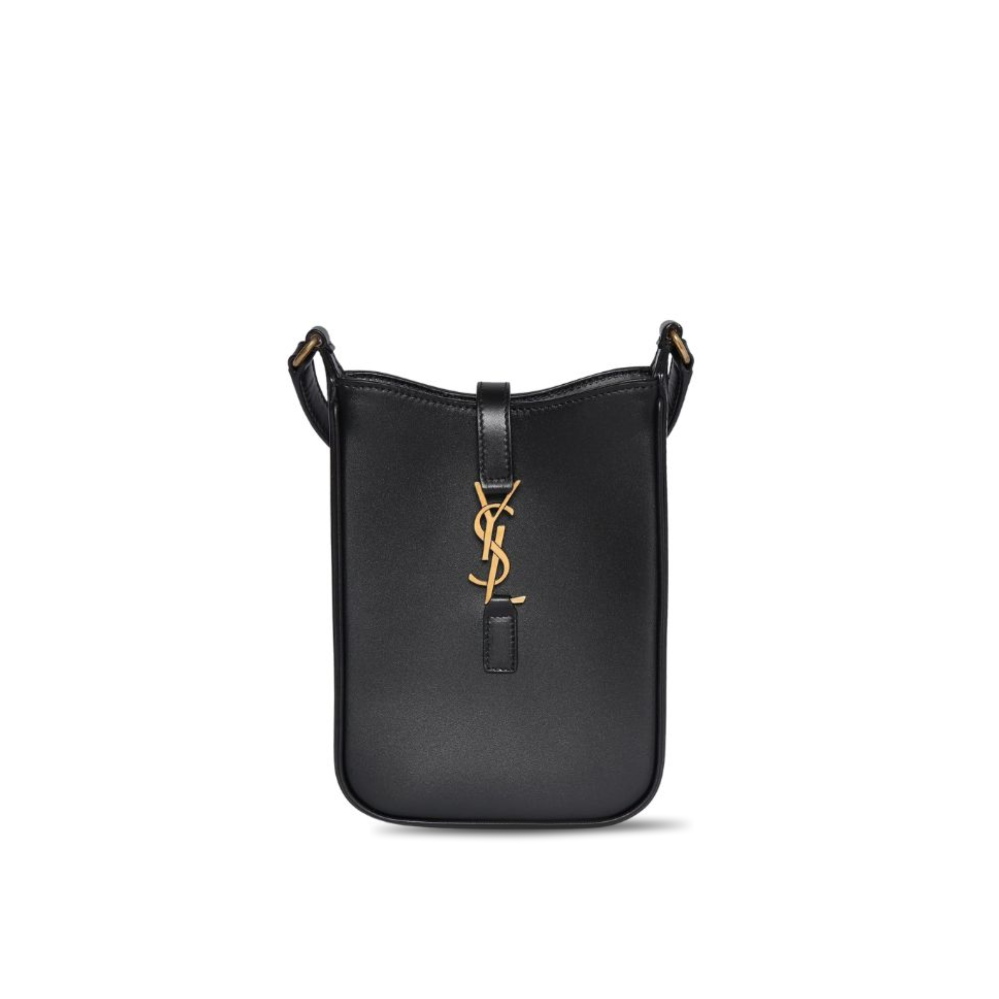 Saint Laurent Le 5 A 7 Mini Vertical Bag Black 18Cm