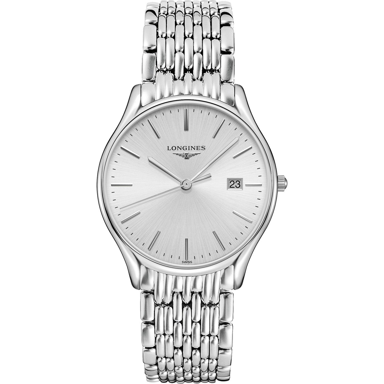 【Super Clone】Longines Men's L4.859.4.72.6 Lyre Stainless Steel Watch