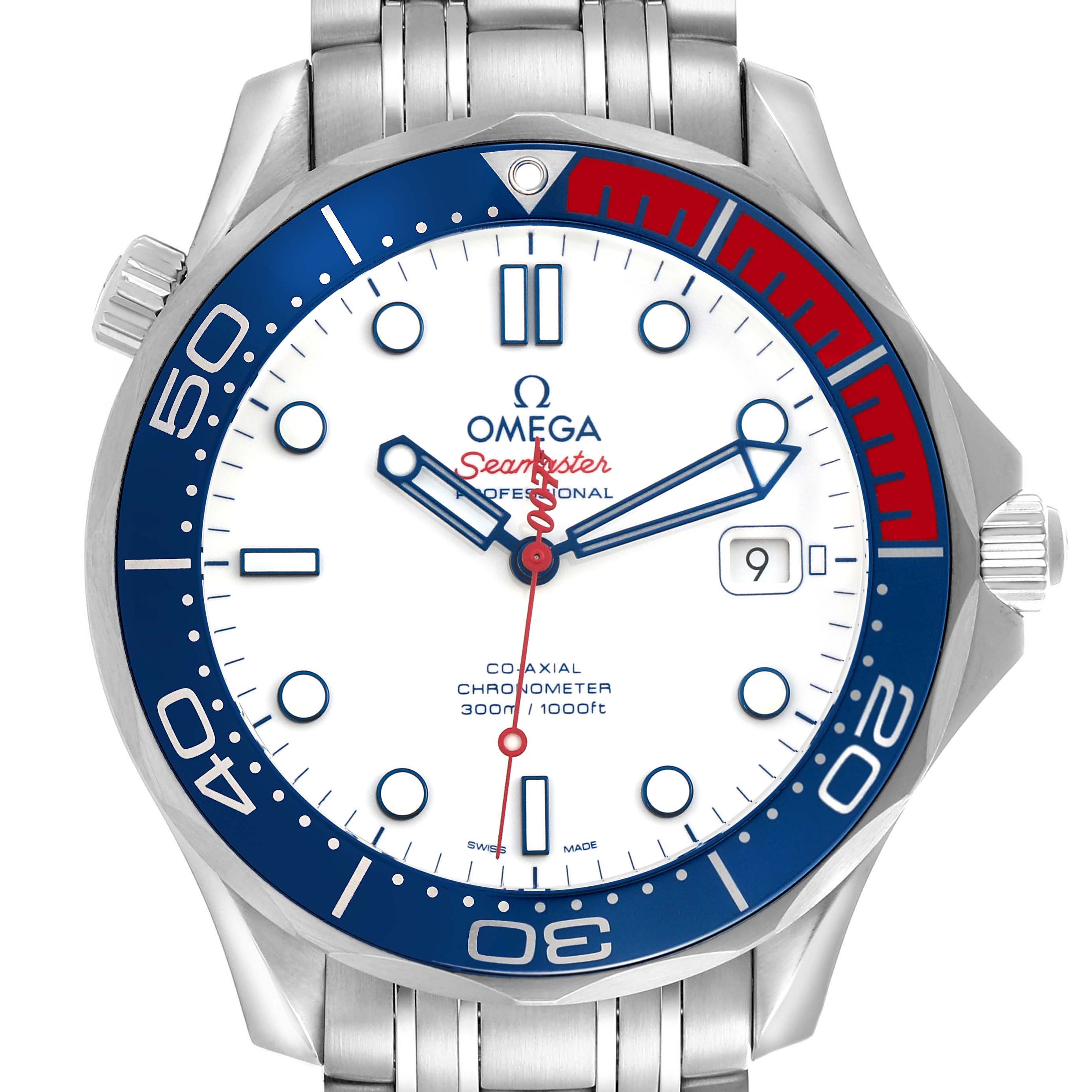Omega Seamaster James Bond 007 Commander Limited Edition Steel Watch 41mm 212.32.41.20.04.001