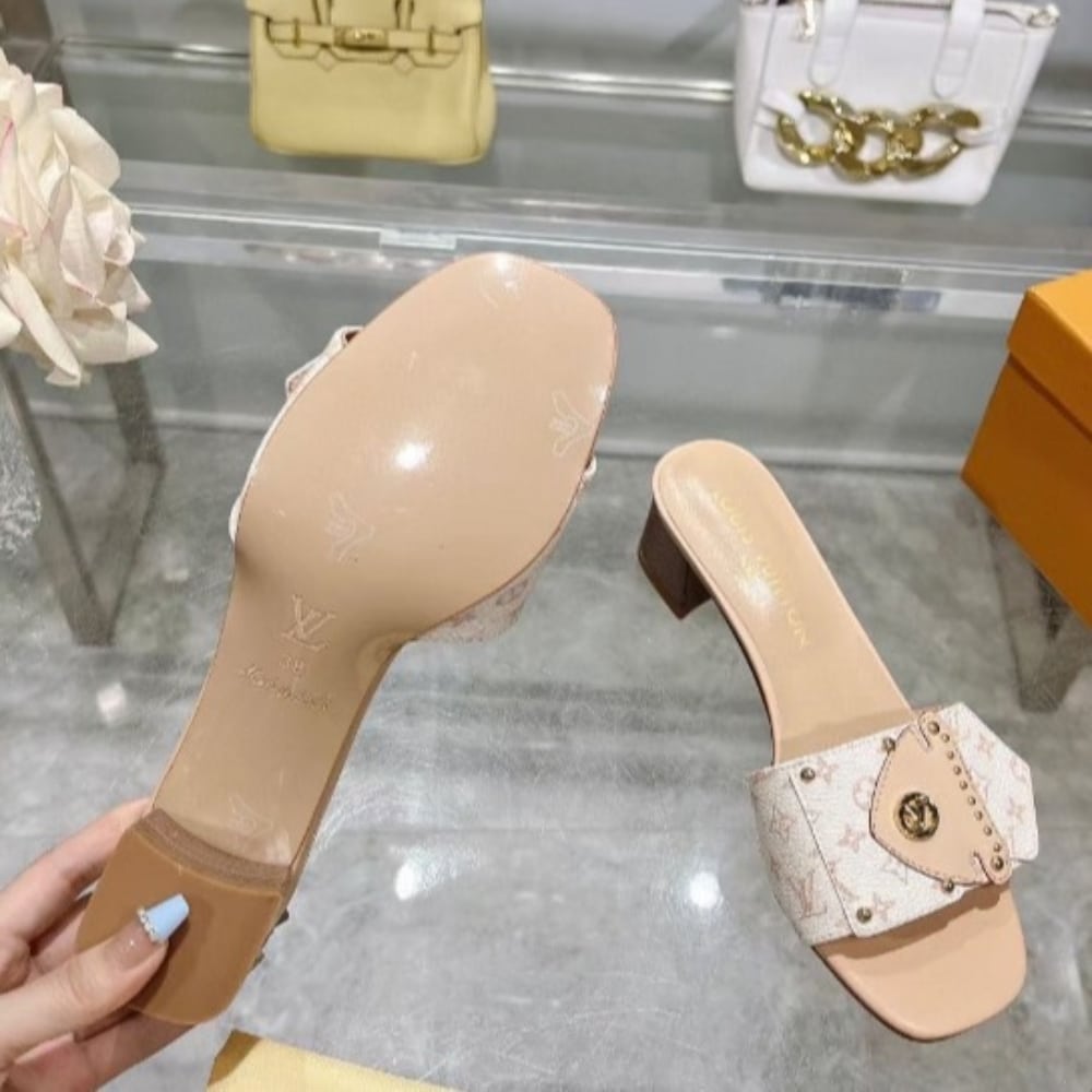 Louis Vuitton Lv Frame Flat Mule 1Acxii