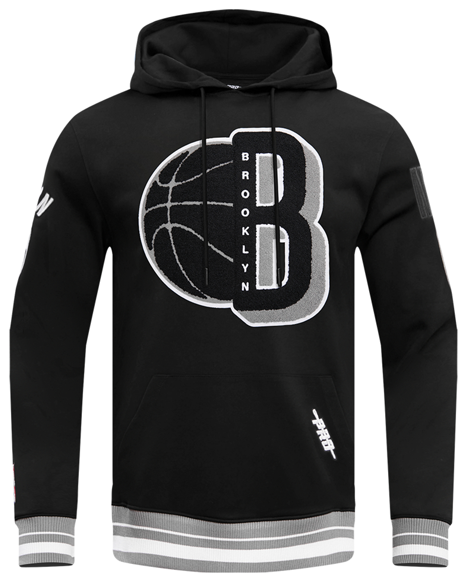 Pro Standard NETS MASH UP RIB FLC PO HOODIE