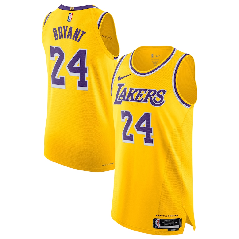 Los Angeles Lakers Nike Authentic Icon Kobe Bryant Jersey - Unisex