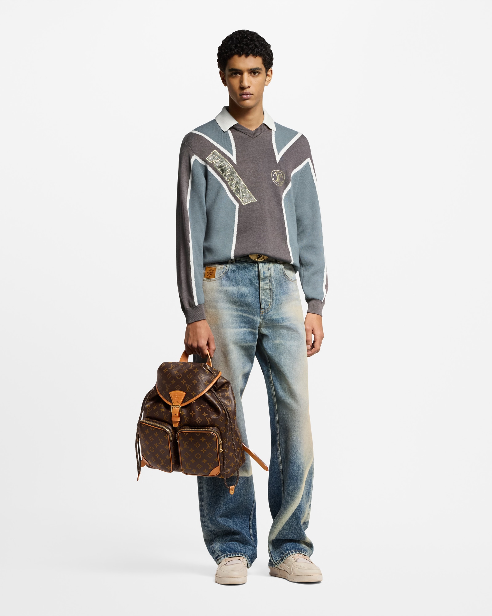 Louis Vuitton Montsouris Cargo Backpack M14015
