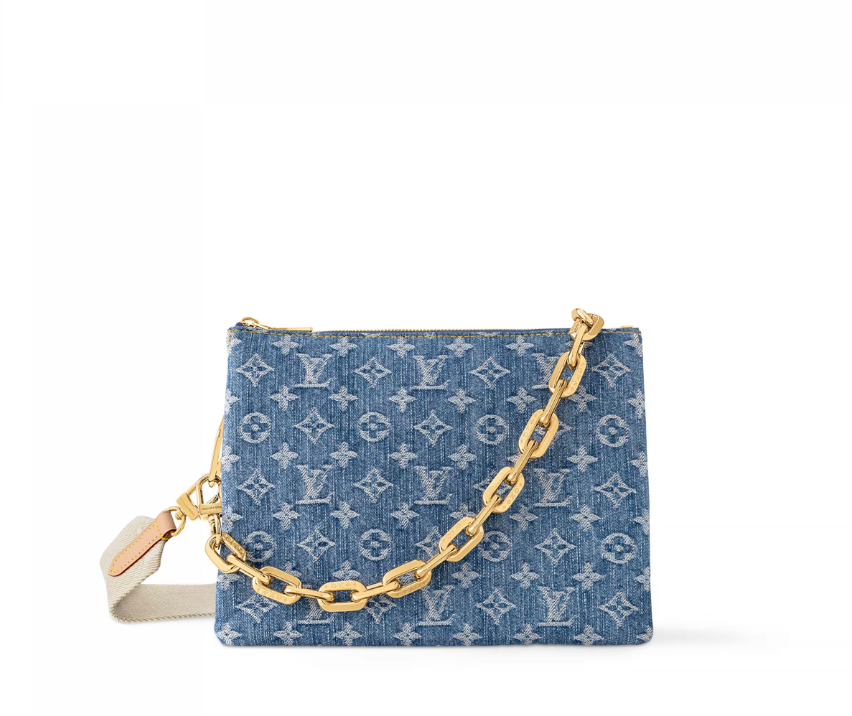 Louis Vuitton M24564 Coussin PM Denim Blue